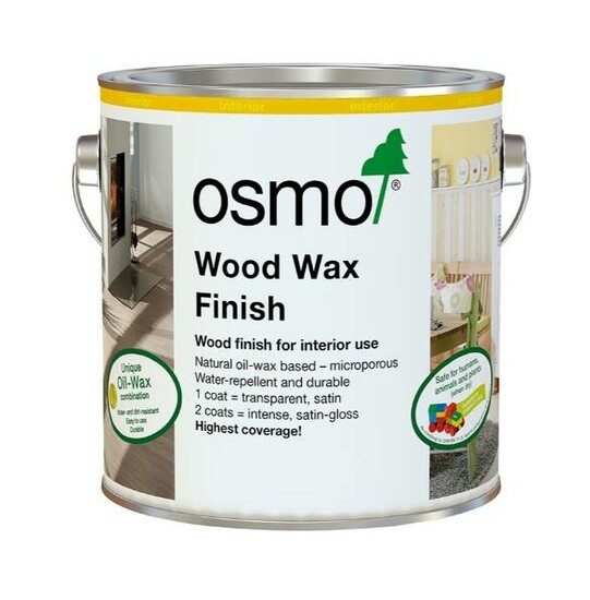 Osmo Wood Wax Finish Transparent, 3166 Walnut, 0.75L