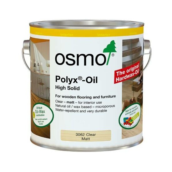 Osmo Polyx-Oil Hardwax-Oil, Original, 3062 Matt Finish, 2.5L  0