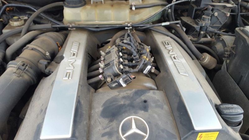  2001 Mercedes ML 55 AMG LPG reduced  2