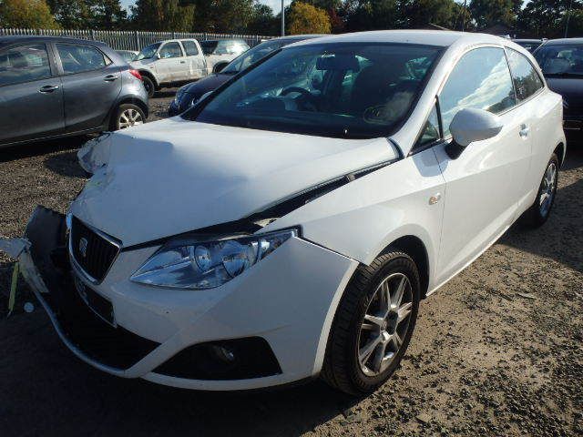  SEAT IBIZA S (2010)1.4 16V SALVAGED IN WHITE CAT D £1795  0