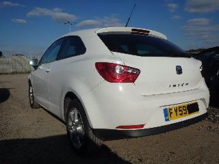  SEAT IBIZA S (2010)1.4 16V SALVAGED IN WHITE CAT D £1795 thumb 2