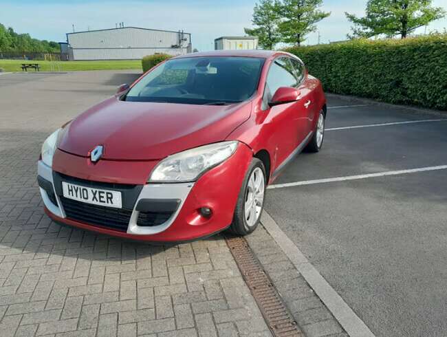 2010 Renault MEGANE Coupe, a manual two-door vehicle with a 1998 cc engine.  1