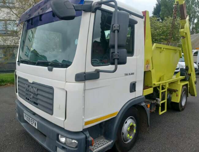 2009 Man Truck for Sale with 10 Skips  0