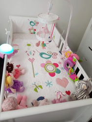 O'Baby Stamford Sleigh Nursery Furniture Set - 3 Piece - White