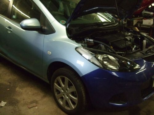  2011 MAZDA 2 TS2 BLUE CAT D DAMAGED REPAIRABLE REQUIRES FINISHING  3