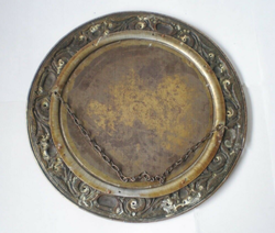 Antique Victorian Art Nouveau Mirror, Brass, 19Th Century thumb 3