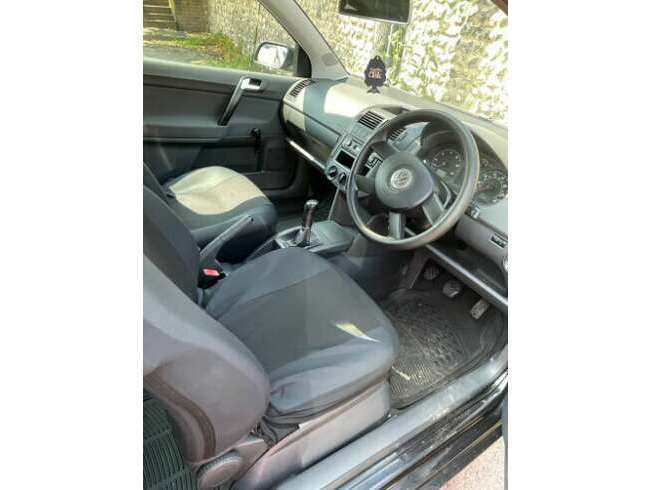 2004 Volkswagen, Polo, 1.2. 3 Door. Pearl Black. Drives Very Well. Long Mot thumb 6