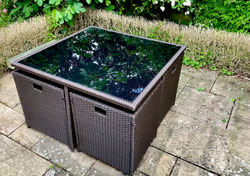 Rattan Cube Garden Furniture Patio Set, Oxford, Oxfordshire thumb-110104