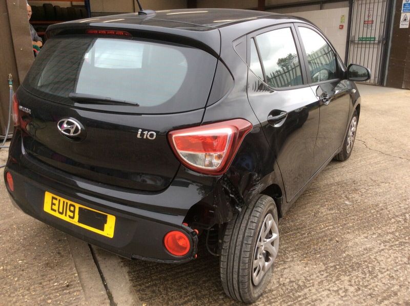  Hyundai i10SE 2019 (19) Damaged repairable salvage cat S or fully repaired  1