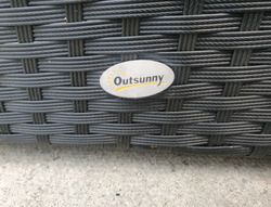 Outsunny Rattan Garden Furniture Set / Can Deliver, Bishopbriggs thumb 4