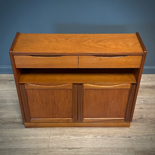 Attractive Small Teak Cabinet By Nathan Furniture  4