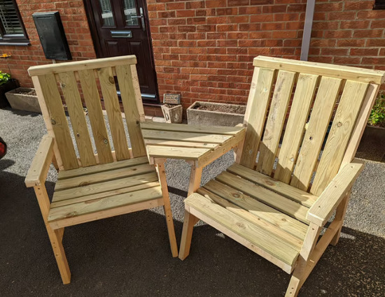 Handmade Garden Furniture / Benches / Chairs / Seats in Duffield  6