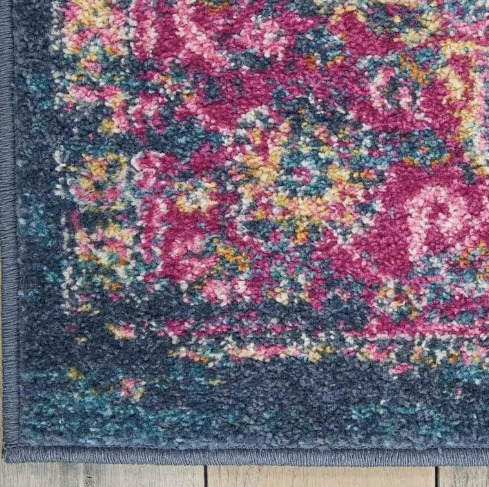 Large Rug Nourison - Passion rug PSN03 Blue 244x305cm  4