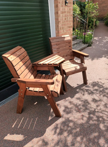 Garden Furniture Companion Set, Love Seats by Charles Taylor  0