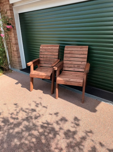 Garden Furniture Companion Set, Love Seats by Charles Taylor  6