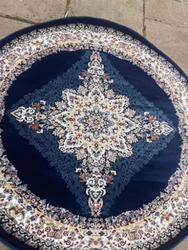 Brand New luxury Isfahan round rugs Navy size 160x160cm rugs £100 thumb 3