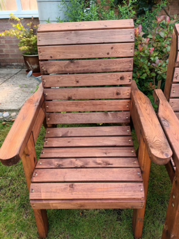 Garden Furniture 4 X Charles Taylor Chairs  4
