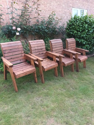 Garden Furniture 4 X Charles Taylor Chairs thumb-112956