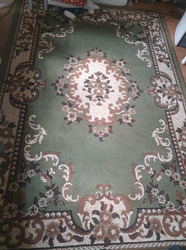 Green Pattern Rug Carpet 180X270cm thumb 2