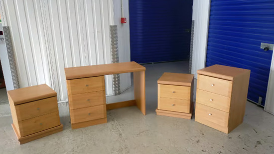 X4 Piece Bedroom Furniture set - Free Delivery Today  0