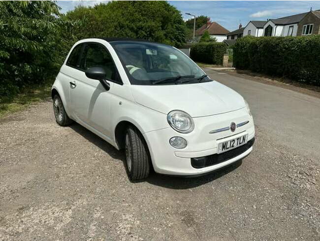 2012 Fiat 500C Low Mileage Convertible thumb 2
