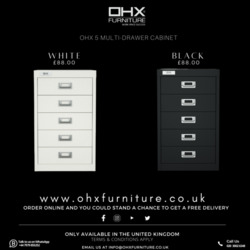 OHX Furniture 5 Multi Drawer Cabinet  thumb-113462