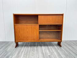 Teak Mid Century Drinks Cabinet / Bookcase by Nathan Furniture. Retro Vintage thumb-113819