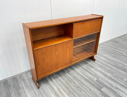 Teak Mid Century Drinks Cabinet / Bookcase by Nathan Furniture. Retro Vintage thumb 5