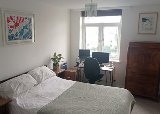 Bright, Spacious 2 Dbl Bed Fully Furnished Flat in Kemptown. Available 7Th Oct  3