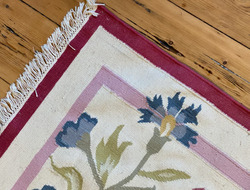 Floral Wool Flatwoven Rug (Kilim Style) thumb-113963