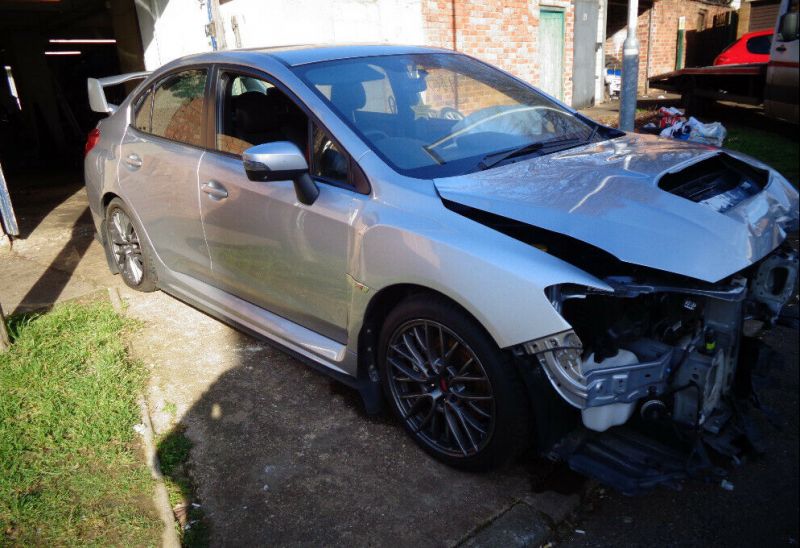  2015 Subaru Impreza WRX STi, CAT S Damaged Repairable  2