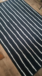 Ikea Black / white Bedroom Rug Carpet 135X195Cm thumb-114272