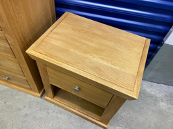 Solid Oak Furniture from Cargo, 1 Tall Boy & 2 Bedsides thumb 6