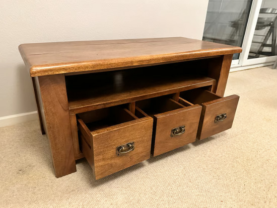 Solid Mango Wood TV Unit (Very Heavy) superior quality furniture  0