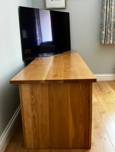 OAK (solid) TV / Media Unit and Coffee Table Furniture (Pinetum)  4