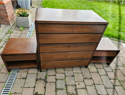 Bedroom Furniture Set. Bedside Cabinets and Chest of Drawers thumb 4