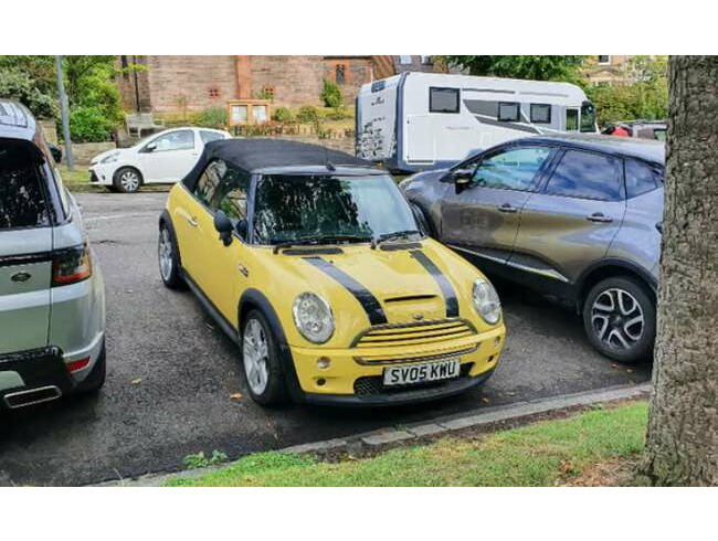 2005 Mini Cooper S - Convertible - Canary Yellow. Will be sold with new MOT!!  0