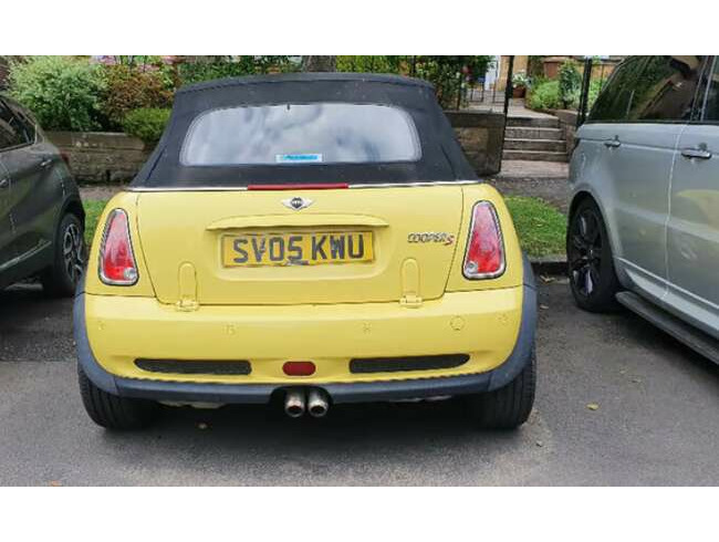 2005 Mini Cooper S - Convertible - Canary Yellow. Will be sold with new MOT!!  1
