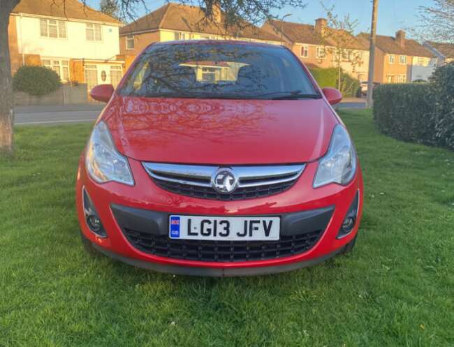 2013 Vauxhall Corsa 1.2 Energy 1 Owner ONLY 82K Miles Red 3 Doors HPI Clear  3