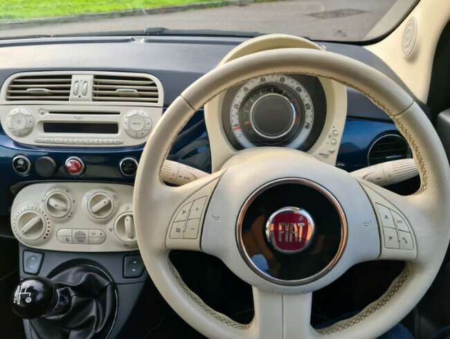2013 Fiat 500 1.2 Lounge Blue Ulez Free! thumb 4