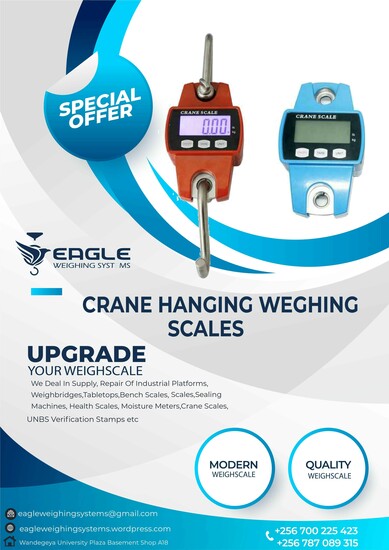 Digital Hanging Luggage Weight Scales in Uganda  1