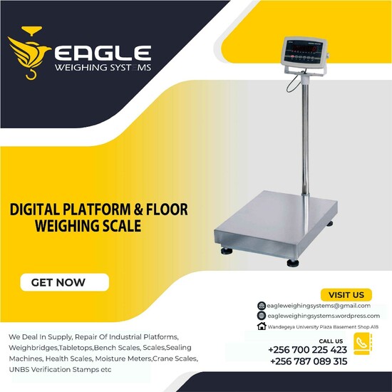 Eagle scales 300 Kg platforms in Kampala Uganda  0