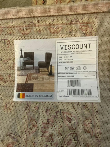 Persian Styled Carpet / Rug 120 x 170 cm  3