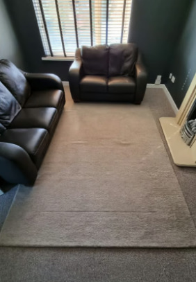 Dunelm Large Boston Wool Border Carpet/Rug [200x290cm] - (CASH + COLLECTION ONLY!)  1