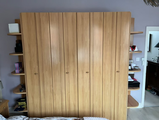 Gaultier Bedroom Furniture: Designer Wardrobe and 2x Chests of Drawers  1