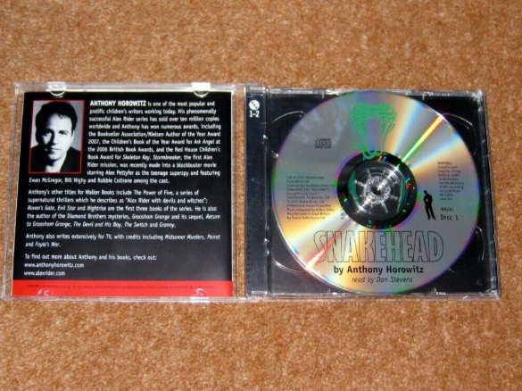Snakehead Anthony Horowitz Audio Book 9 CD's Alex Rider Unabridged  4