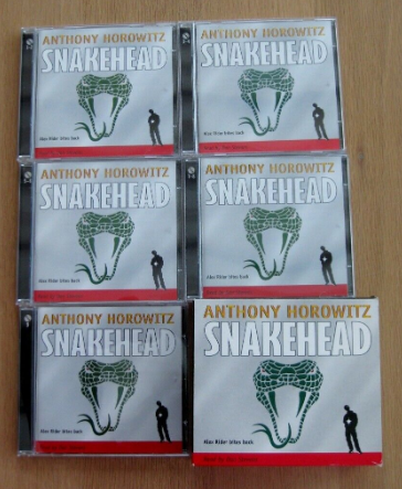Snakehead Anthony Horowitz Audio Book 9 CD's Alex Rider Unabridged  0