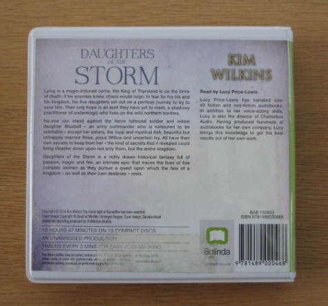 Daughters of the Storm by Kim Wilkins Audio Book 13 CD's Complete Unabridged VGC  1