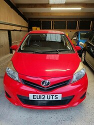 Toyota Vitz Red For Sale