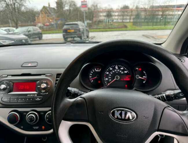2013 Kia Picanto 1 White, 1.0 Petrol Manual *Low Mileage : 69,400 miles* thumb 8